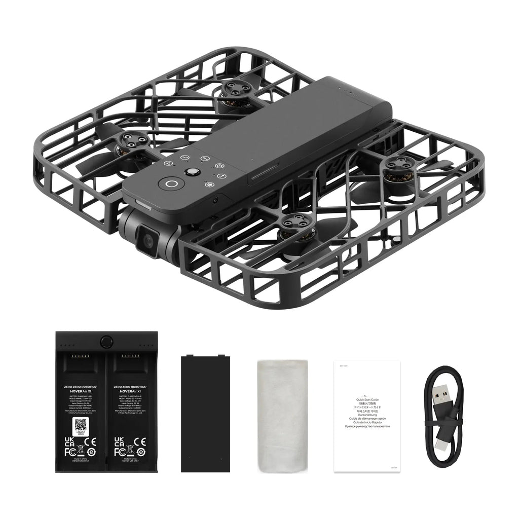 Pocket-Sized Self-Flying Camera Lightweight Quadcopter