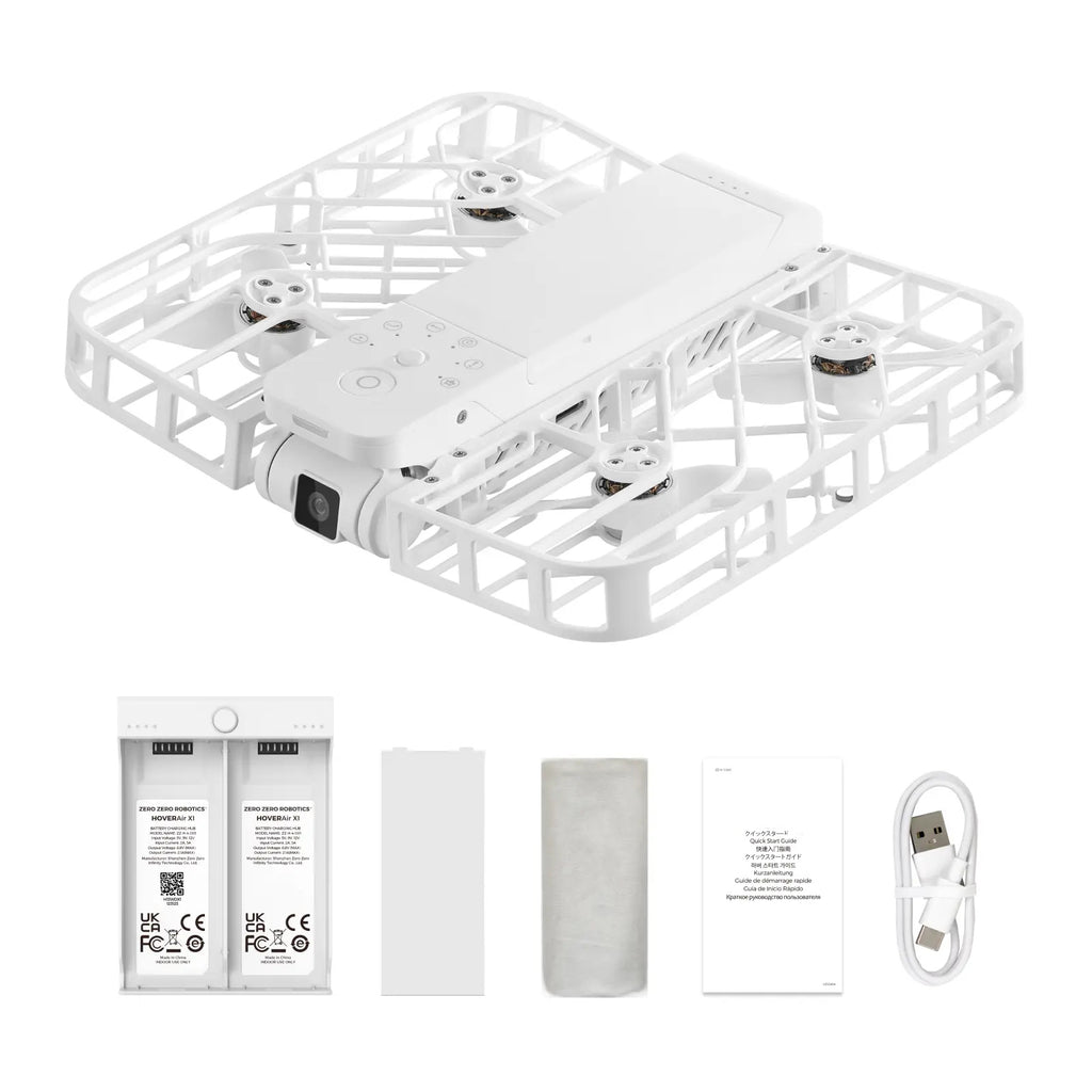 Pocket-Sized Self-Flying Camera Lightweight Quadcopter