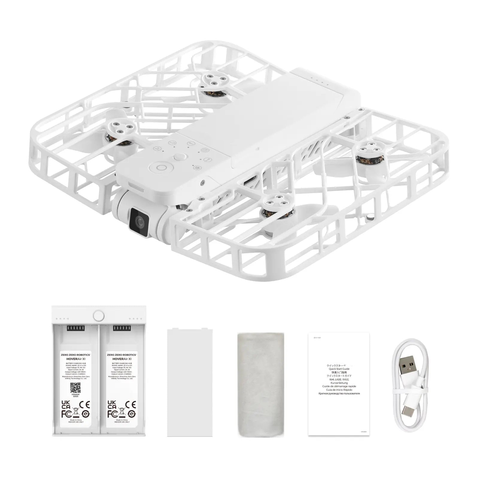 Pocket-Sized Self-Flying Camera Lightweight Quadcopter